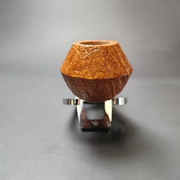 Morgan BlackJack 10th Anniversary Sandblasted Rhodesian Estate Briar Pipe, Unsmoked - Image 3