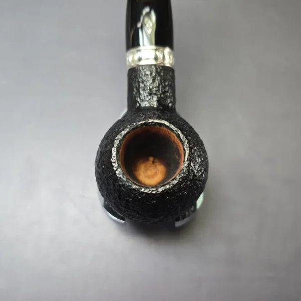 Savinelli Trevi 320 KS Rusticated Author Estate Briar Pipe, Italian Estates, 6mm - Image 5