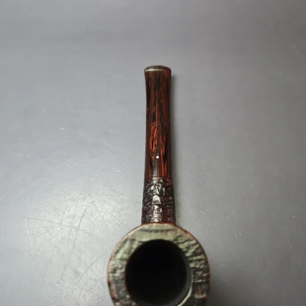 Dunhill Shell Briar ODA 843 Sandblasted Billiard Estate Briar Pipe, English Estates - Image 6