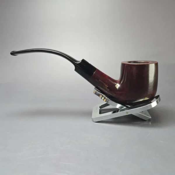 Dunhill 1997 Bruyere 5215 Smooth Bent Pot Estate Briar Pipe, English Estates - Image 4