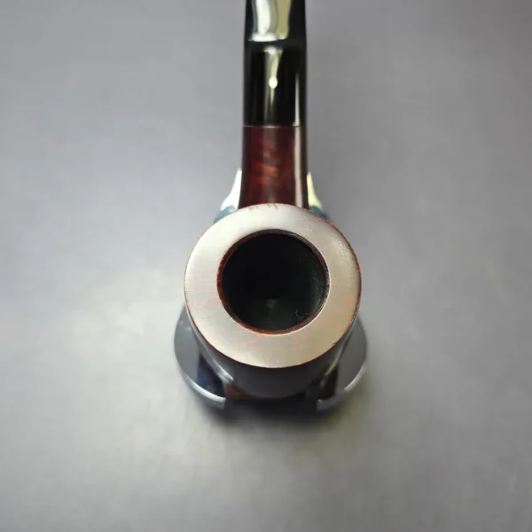 Dunhill 1997 Bruyere 5215 Smooth Bent Pot Estate Briar Pipe, English Estates - Image 5