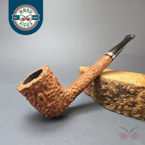 Cesare (Barontini) Rame Rusticated Canadian Estate Briar Pipe, Italian Estates