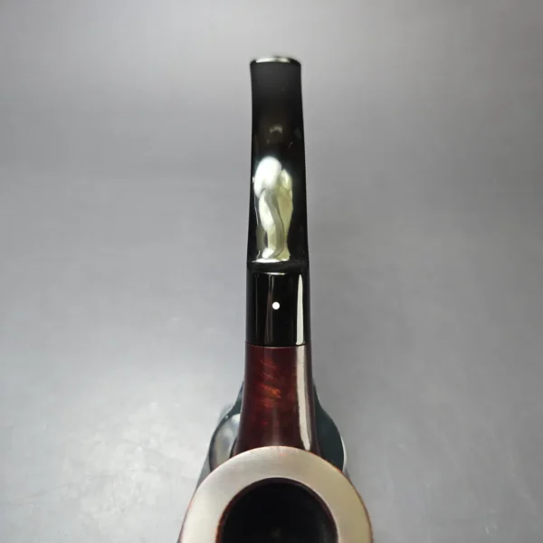 Dunhill 1997 Bruyere 5215 Smooth Bent Pot Estate Briar Pipe, English Estates - Image 6