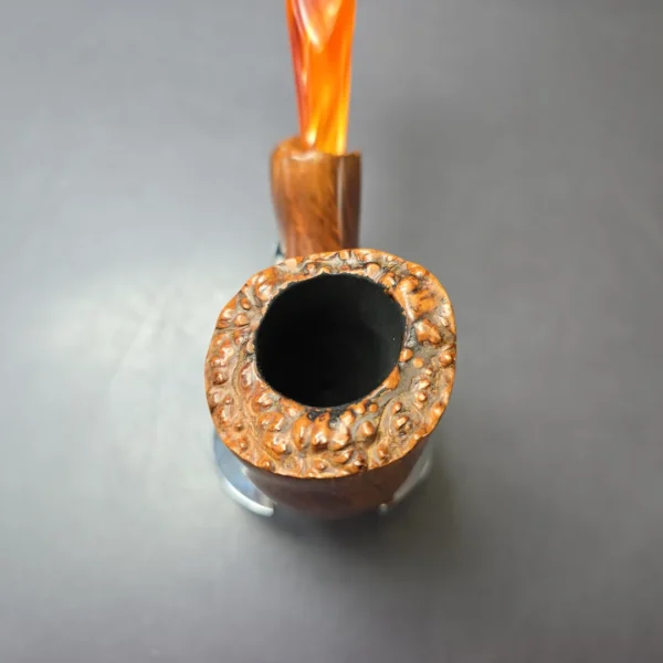 Edward's XL Smooth Freehand Estate Briar Pipe, American Estates - Image 5