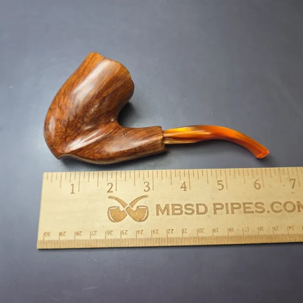 Edward's XL Smooth Freehand Estate Briar Pipe, American Estates - Image 9