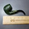 Savinelli Alligator Green 614 Rusticated Oom Paul Estate Briar Pipe, Italian Estates - Image 8