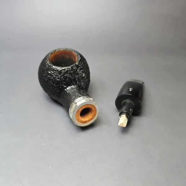 Savinelli Trevi 320 KS Rusticated Author Estate Briar Pipe, Italian Estates, 6mm - Image 10