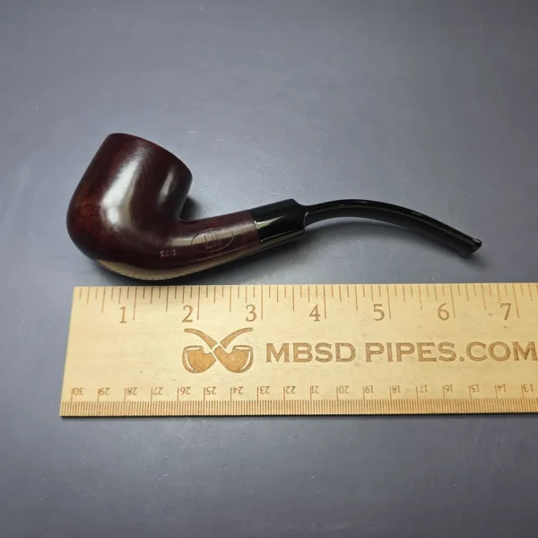 Dunhill 1997 Bruyere 5215 Smooth Bent Pot Estate Briar Pipe, English Estates - Image 9