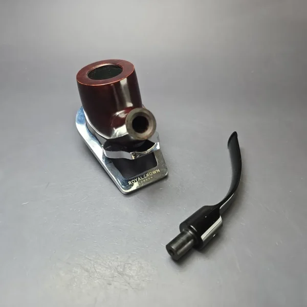 Dunhill 1997 Bruyere 5215 Smooth Bent Pot Estate Briar Pipe, English Estates - Image 11