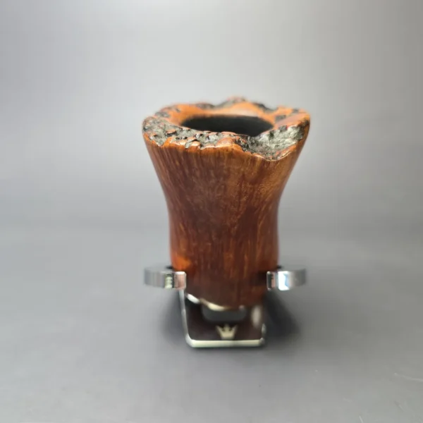 Savinelli Autograph 3 Partially Sandblasted Freehand Estate Briar Pipe, Italian Estates, 6mm - Image 3