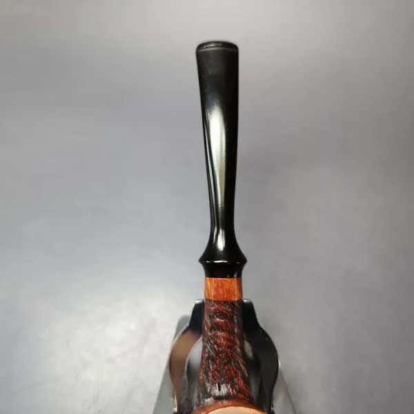 Thayne (Jarl) 15 B Partially Sandblasted Egg Estate Briar Pipe, Danish Estates - Image 7