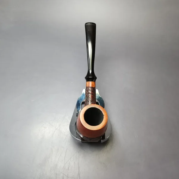 Thayne (Jarl) 15 B Partially Sandblasted Egg Estate Briar Pipe