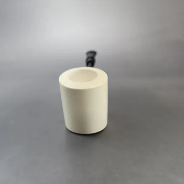 MBSD Meerschaum Deluxe Smooth Poker Block Meerschaum Pipe, New - Image 4