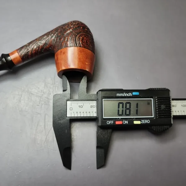 Thayne (Jarl) 15 B Partially Sandblasted Egg Estate Briar Pipe, Danish Estates - Image 10