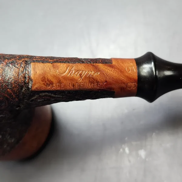 Thayne (Jarl) 15 B Partially Sandblasted Egg Estate Briar Pipe, Danish Estates - Image 11