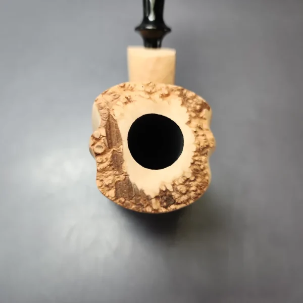 Nording Signature Natural Smooth Freehand Estate Briar Pipe, Unsmoked - Image 4