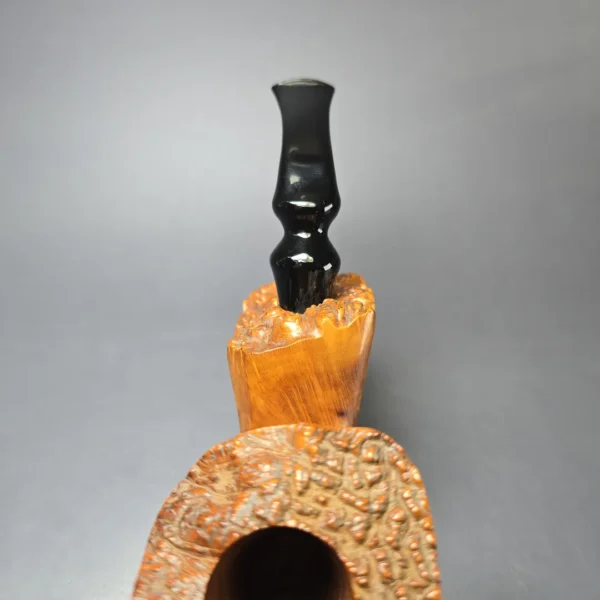 Brebbia Collection Smooth Freehand Estate Briar Pipe, Unsmoked - Image 6