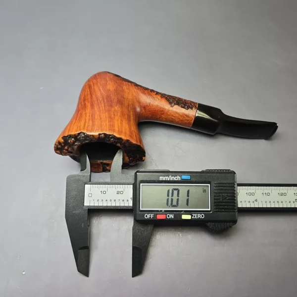 Savinelli Autograph 3 Partially Sandblasted Freehand Estate Briar Pipe, Italian Estates, 6mm - Image 10