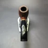 Savinelli Tevere 616 KS Rusticated Bent Billiard Estate Briar Pipe, Italian Estates, 6mm - Image 4