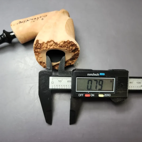 Nording Signature Natural Smooth Freehand Estate Briar Pipe, Unsmoked - Image 9