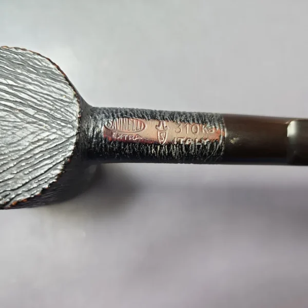 Savinelli Extra 310 KS Rusticated Poker Estate Briar Pipe, Italian Estates - Image 9