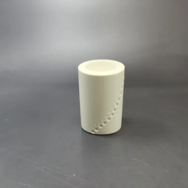 MBSD Meerschaum Deluxe Smooth Poker Block Meerschaum Pipe, New - Image 4