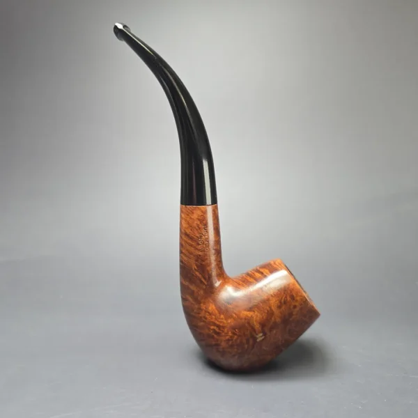 Sasieni 4 Dot Walnut Smooth Standing Billiard Estate Briar Pipe, English Estates - Image 4