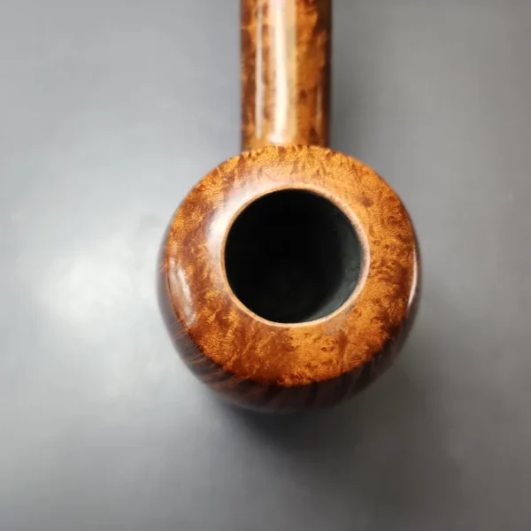 James Upshall Empire Series Executive Smooth Magnum Apple Estate Briar Pipe, English Estates - Image 4