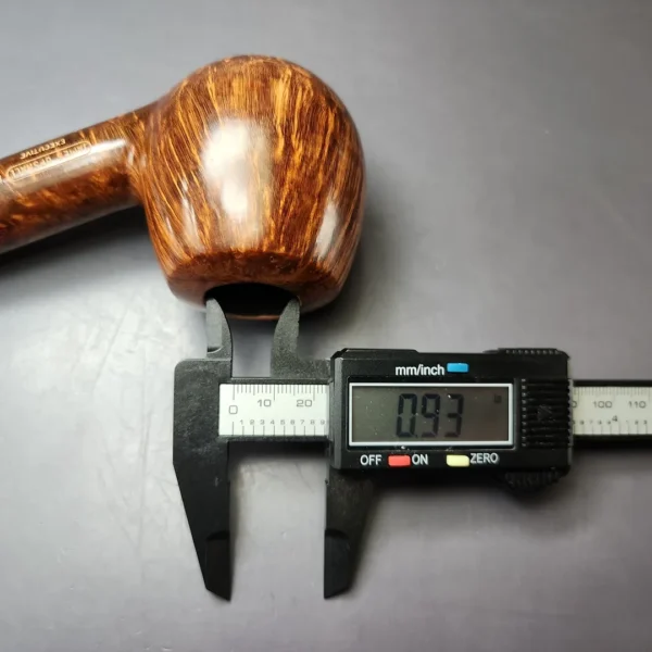 James Upshall Empire Series Executive Smooth Magnum Apple Estate Briar Pipe, English Estates - Image 9