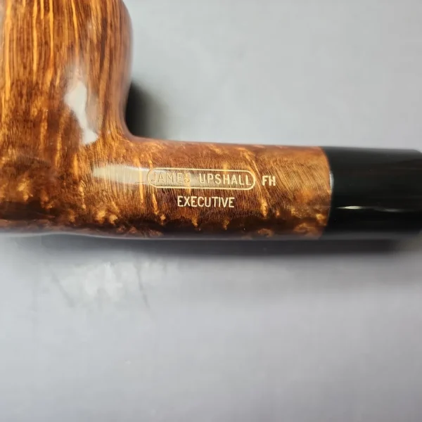 James Upshall Empire Series Executive Smooth Magnum Apple Estate Briar Pipe, English Estates - Image 10