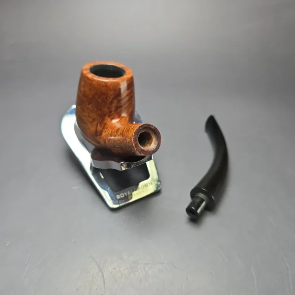 Sasieni 4 Dot Walnut Smooth Standing Billiard Estate Briar Pipe, English Estates - Image 11