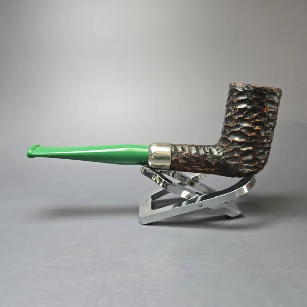 Peterson 2022 St Patrick's Day D20 Rusticated Stack Estate Briar Pipe, Irish Estates - Image 4