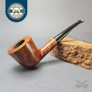 James Upshall (1980s) Tilshead Smooth Dublin Estate Briar Pipe, English Estates