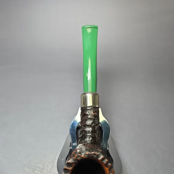Peterson 2022 St Patrick's Day D20 Rusticated Stack Estate Briar Pipe, Irish Estates - Image 6