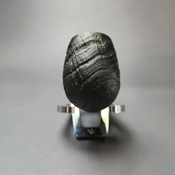 MBSD Briars by Piero Vitale Vintage Sandblasted Billiard w/ Olivewood Briar Pipe, New - Image 3