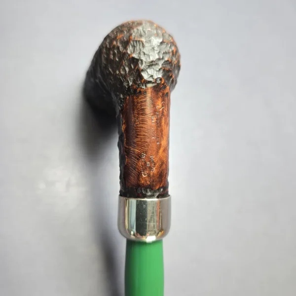 Peterson 2022 St Patrick's Day D20 Rusticated Stack Estate Briar Pipe, Irish Estates - Image 8