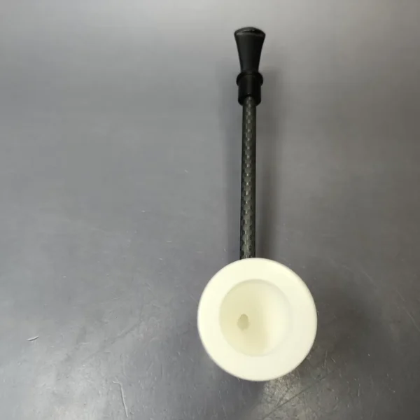 MBSD Meerschaum Deluxe Smooth Poker Block Meerschaum Pipe, New - Image 7