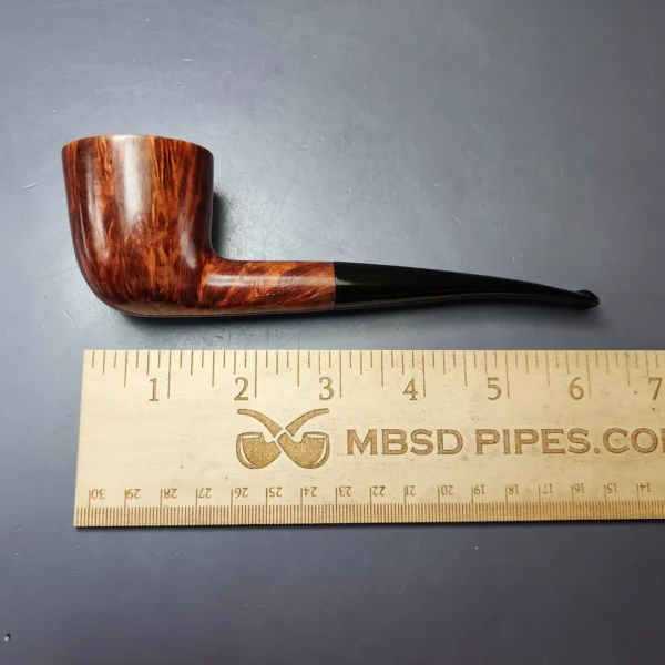 James Upshall (1980s) Tilshead Smooth Dublin Estate Briar Pipe, English Estates - Image 8
