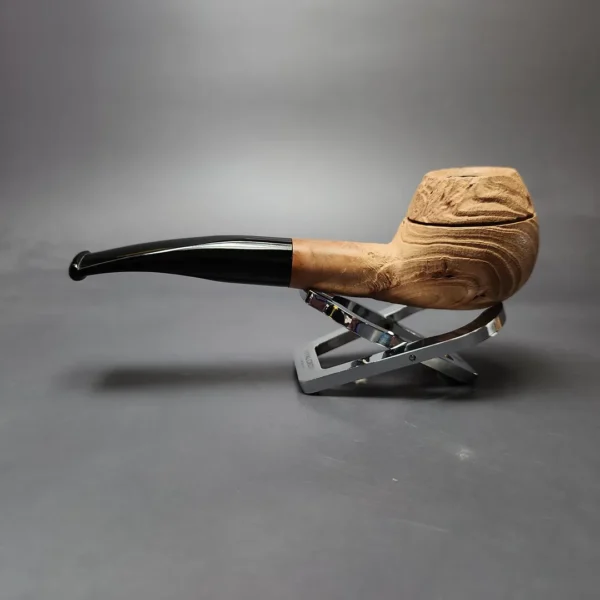 Morgan Bones Sandblasted Rhodesian Briar Pipe, New - Image 7