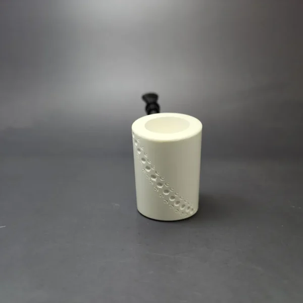 MBSD Meerschaum Deluxe Smooth Poker Block Meerschaum Pipe, New - Image 3