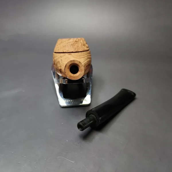 Morgan Bones Sandblasted Rhodesian Briar Pipe, New - Image 11