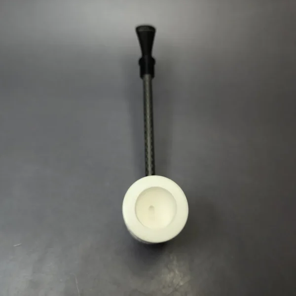 MBSD Meerschaum Deluxe Smooth Poker Block Meerschaum Pipe, New - Image 6