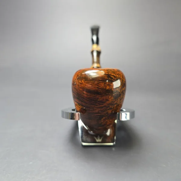 MBSD Briars Modern Masters 1 Smooth Peewit w/ Bamboo Briar Pipe, New - Image 4