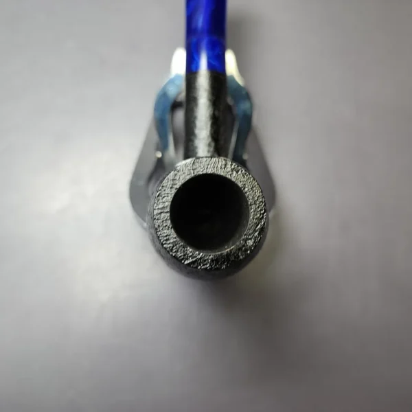 Sean Reum "Eggshell" Sandblasted Brandy w/ Resin Estate Briar Pipe, Unsmoked - Image 4