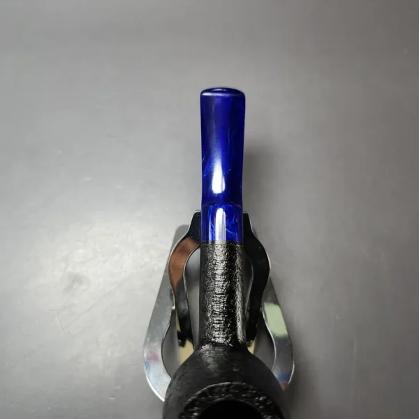 Sean Reum "Eggshell" Sandblasted Brandy w/ Resin Estate Briar Pipe, Unsmoked - Image 5