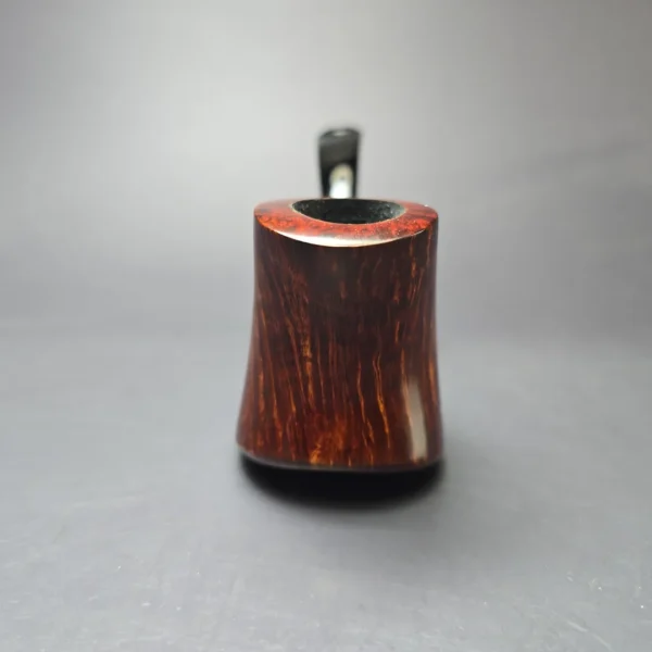 SU Pipes Smooth Volcano Sitter Handmade Briar Pipe, New - Image 4