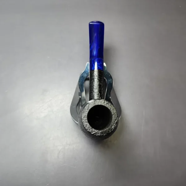 Sean Reum "Eggshell" Sandblasted Brandy w/ Resin Estate Briar Pipe, Unsmoked - Image 6