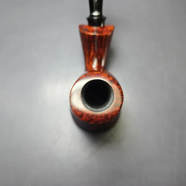 SU Pipes Smooth Volcano Sitter Handmade Briar Pipe, New - Image 6
