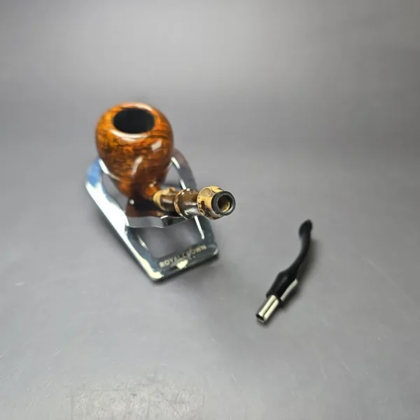 MBSD Briars Modern Masters 1 Smooth Peewit w/ Bamboo Briar Pipe, New - Image 11