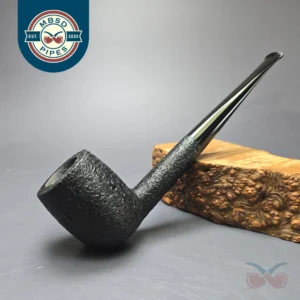 Pipe Tristan Timeless Series Sandblasted Billiard Briar Pipe, New